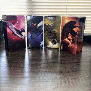 Star Trek Movie 2008 Burger‎ King Collectible Kirk, Spock, Uhura, Nero Glasses